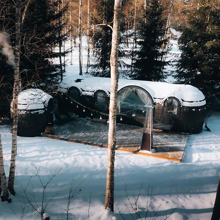 Pedaspae Igloo House And Sauna Pedaspea Exterior photo